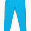 Legging con arruche Azul claro