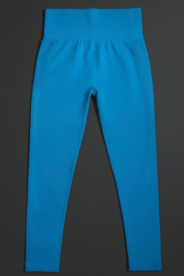 Legging con arruche Azul claro