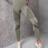 Legging con arruche Verde
