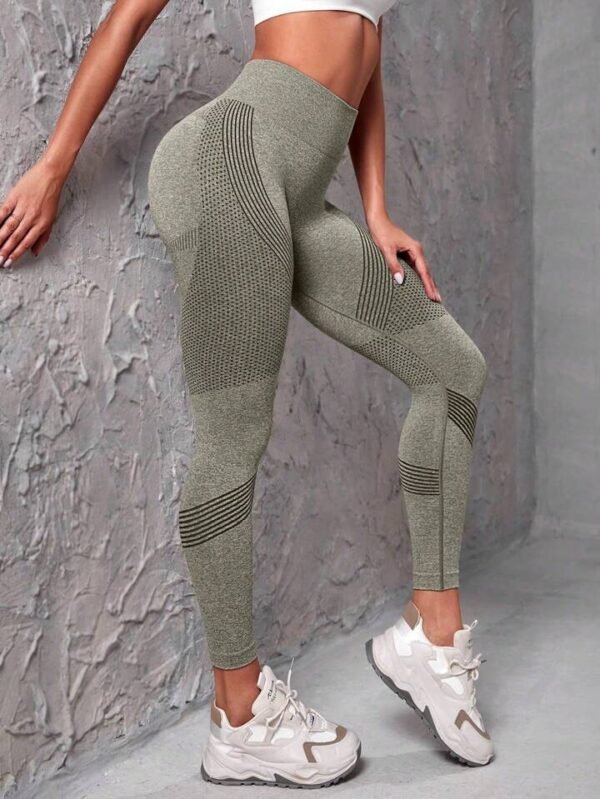 Legging con arruche Verde