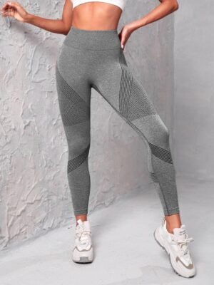 Legging con arruche Gris