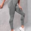 Legging con arruche Gris
