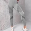 Legging con arruche Gris Claro