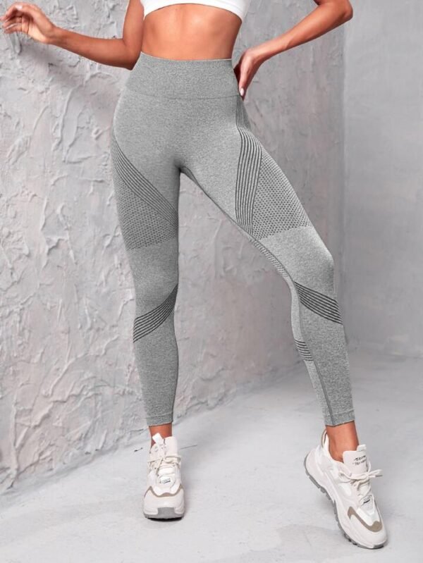 Legging con arruche Gris Claro