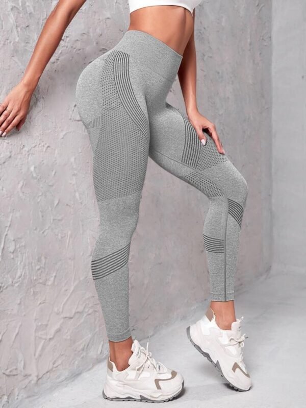 Legging con arruche Gris Claro
