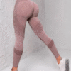 Legging con arruche Rosa
