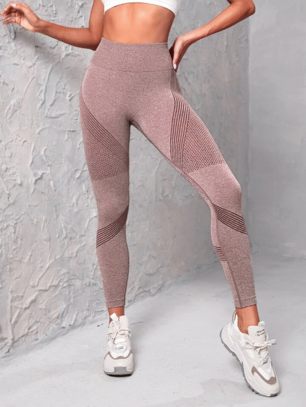 Legging con arruche Rosa