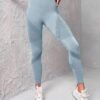 Legging con arruche Azul