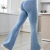 Legging Bota Ancha Azul