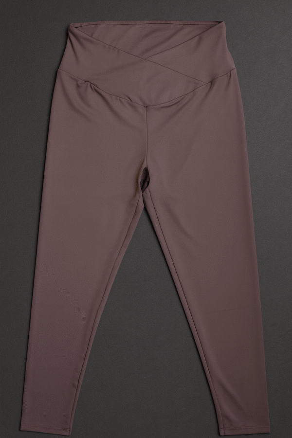 Legging tipo Yoga Marron