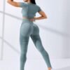 Set deportivo Verde Menta - Camisa legging